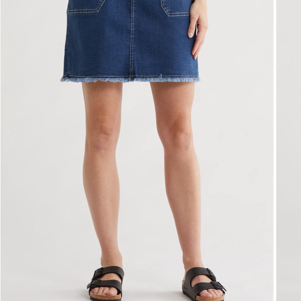 Tommy Bahama Dark Blue Mini Skirt